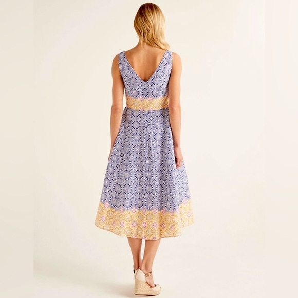 Boden Deborah Fit & Flare Sundress 16/18 - Picture 4 of 16